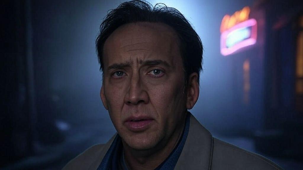 Von Grok generiert: Nicolas Cage: Amerikanischer Schauspieler und Filmproduzent