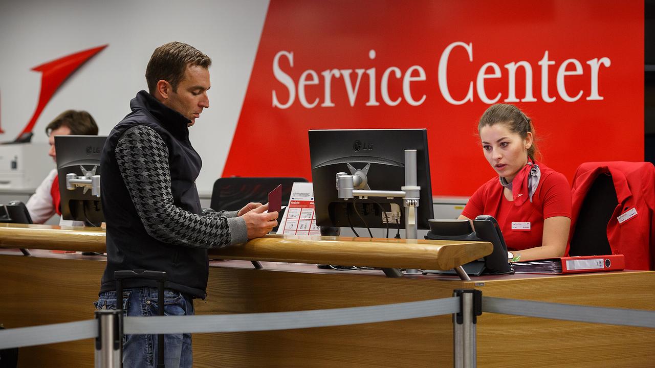 Service-Center am Wiener Flughafen