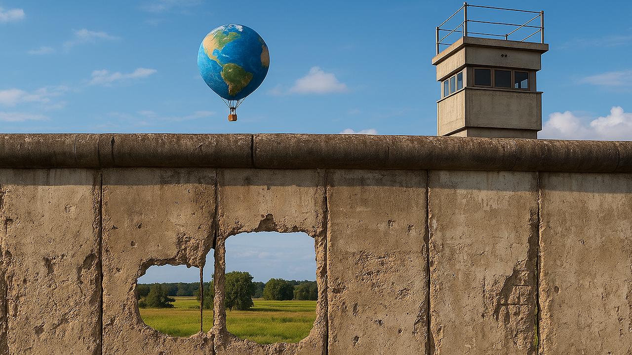 Wachturm einer vorangegangenen, außer Dienst gestellten Brandmauer: Zurechtstutzung eröffnet Freiheitschancen