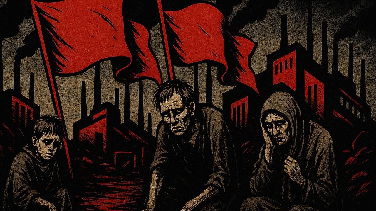 Illustration eines symbolischen Sozialismus