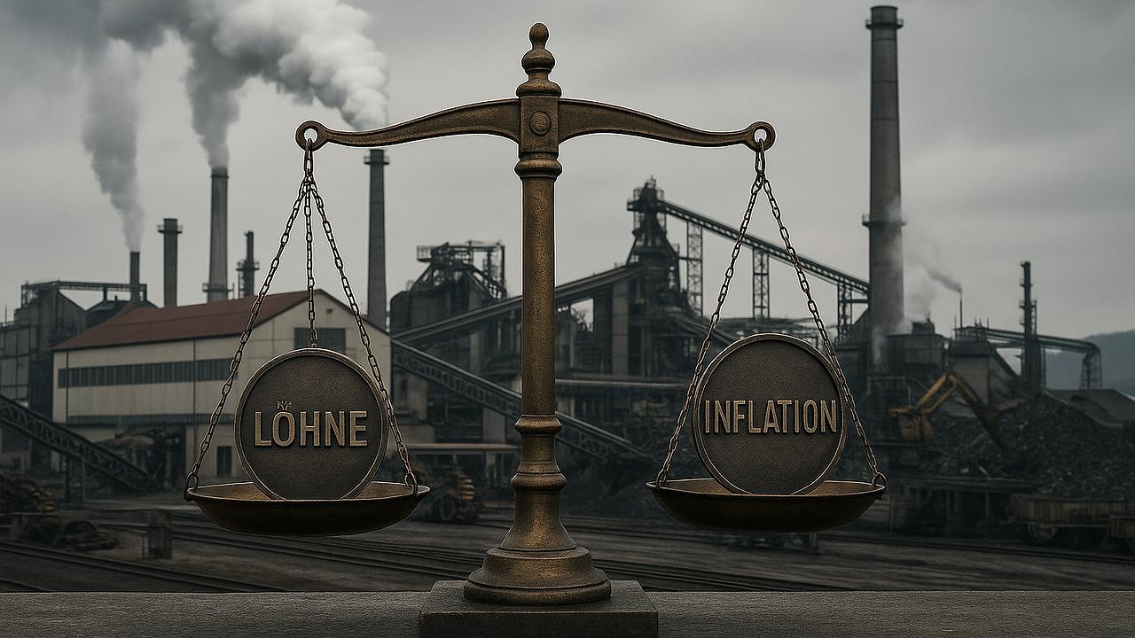 Metallverarbeitende Industrie: Löhne und Inflation in Abwägung