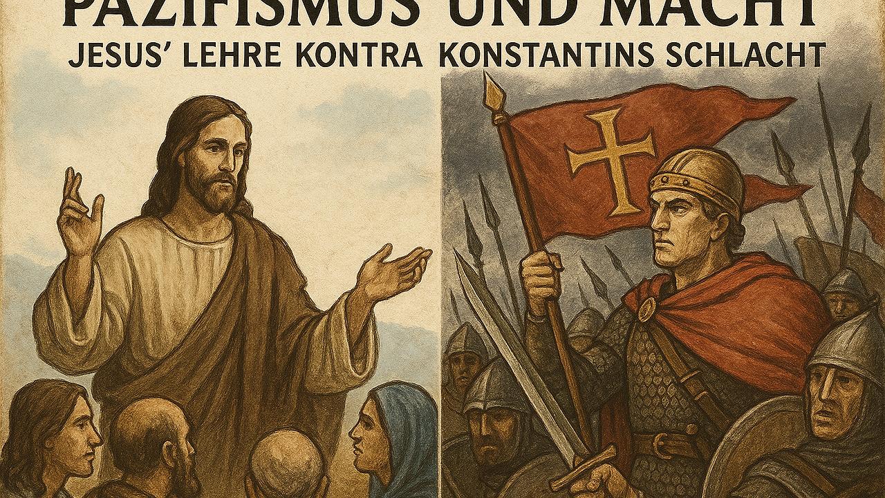 Pazifismus und Macht: Jesus' Lehre kontra Konstantins Schlacht