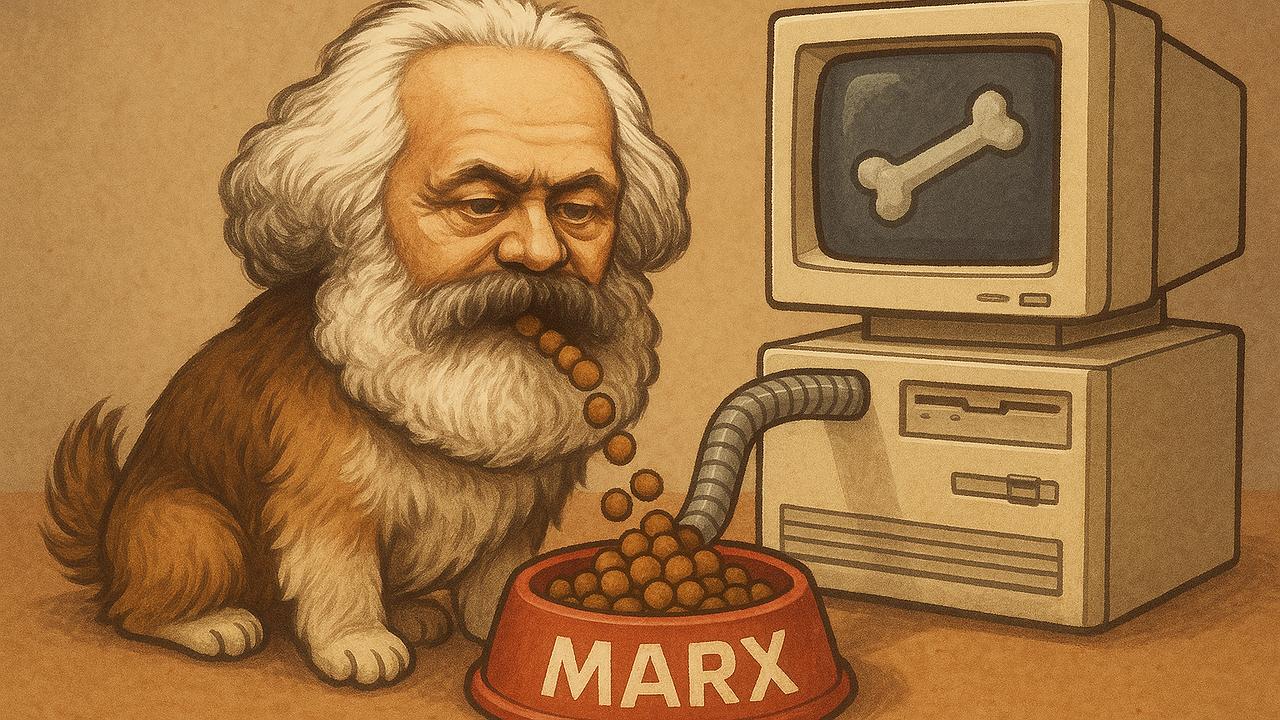 Desinformation: Symbolische Darstellung einer politischen Verschwörung