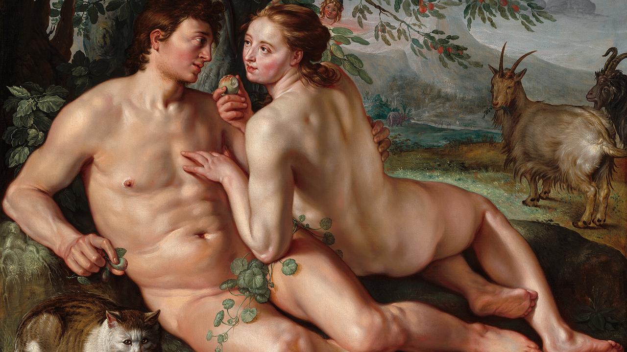 Hendrick Goltzius, Der Sündenfall, 1616