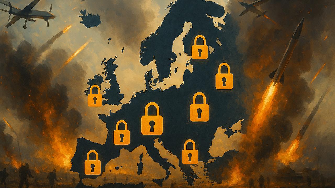 Krieg: Konflikt und Sicherheit in Europa (KI-Bild)