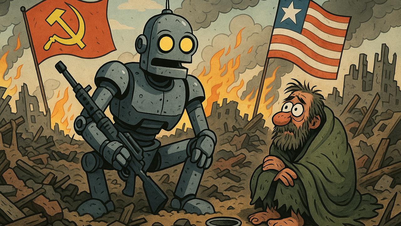 Krieg: Symbolische Darstellung eines drohenden Weltkriegs