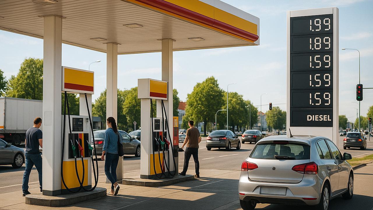 Spritpreise: Tankstellen mit Preisanzeigen