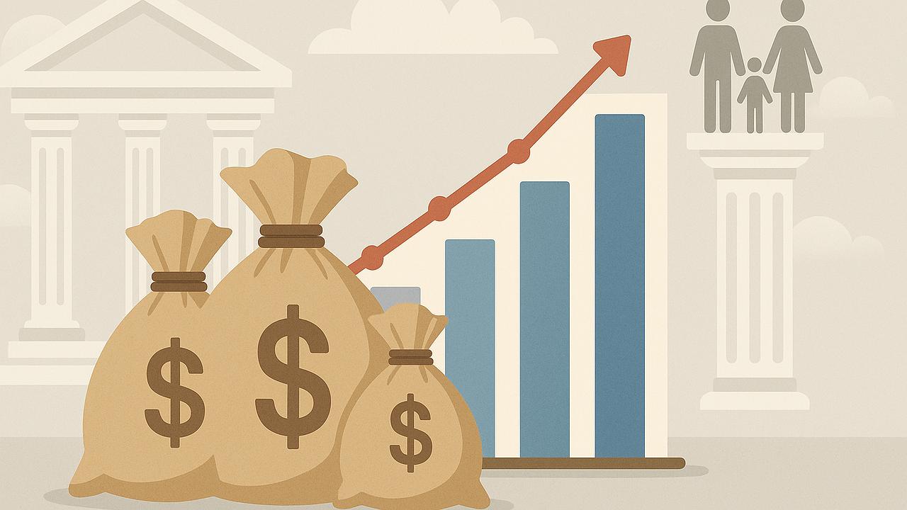 Steuern: Symbolik von Vermögensabgaben und Eigentum