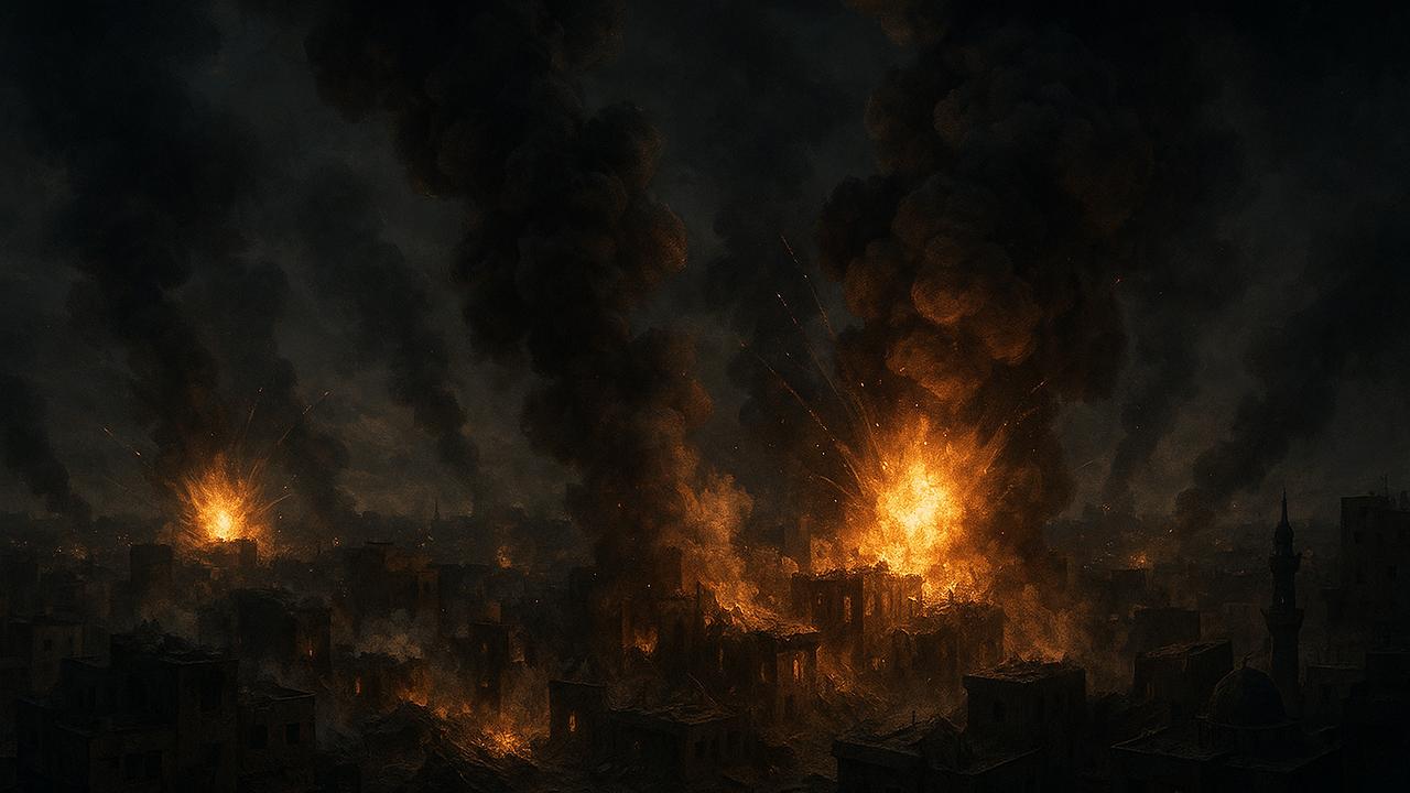Gaza: Zerstörung nach Luftangriff