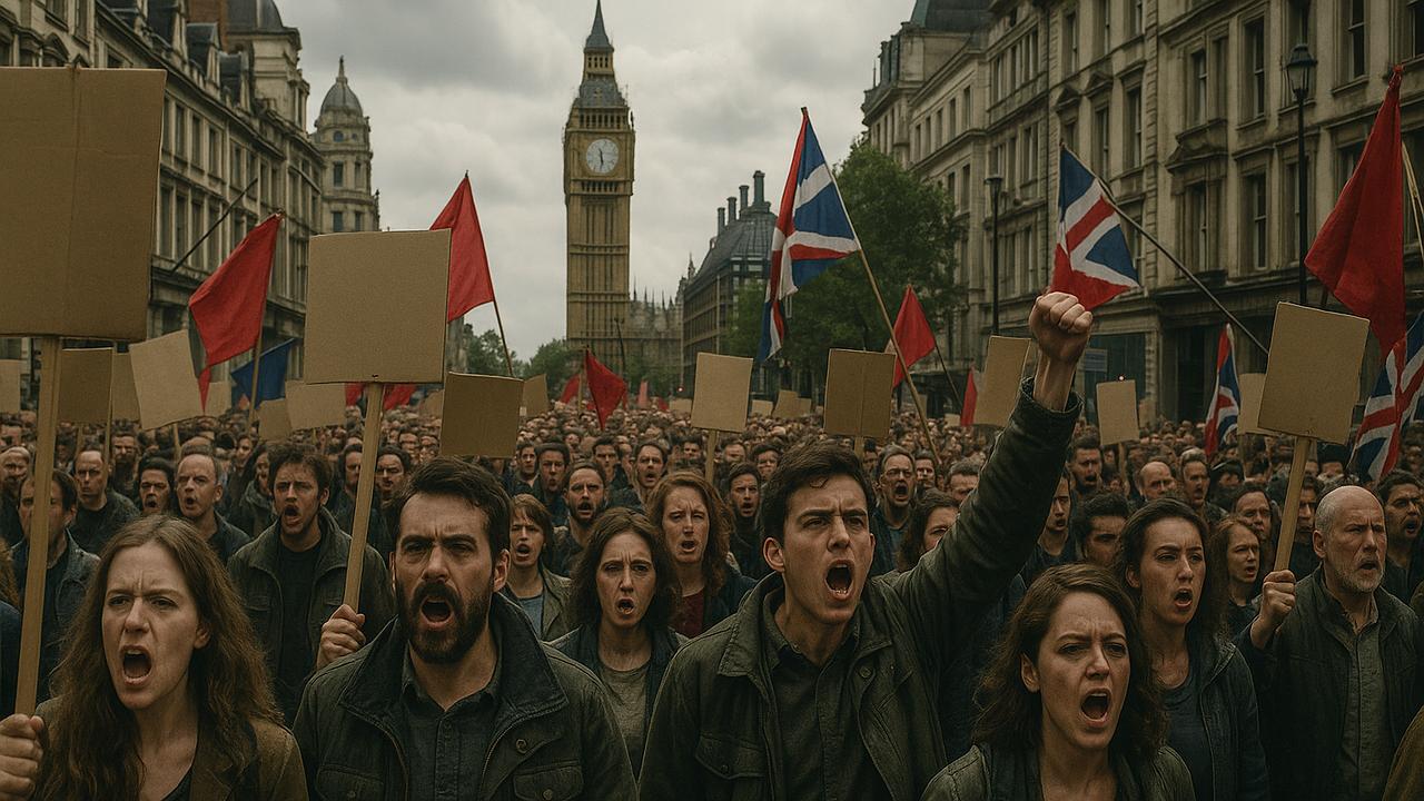 Protest: Große Demonstration in London