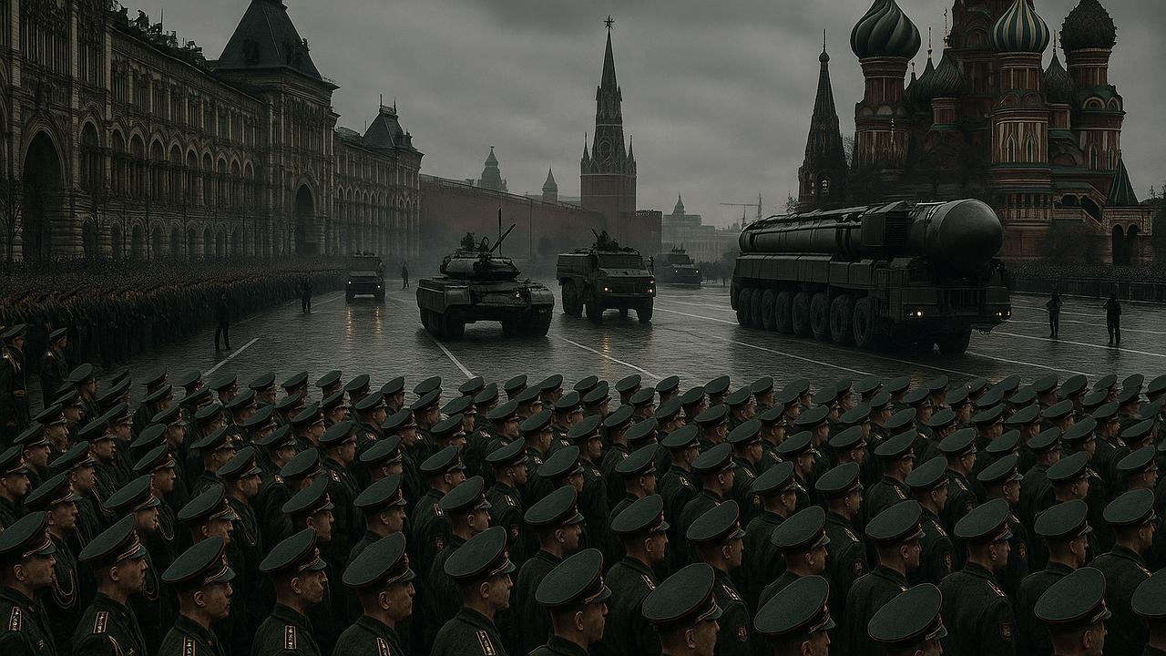 Parade: Militärische Inszenierung in Moskau