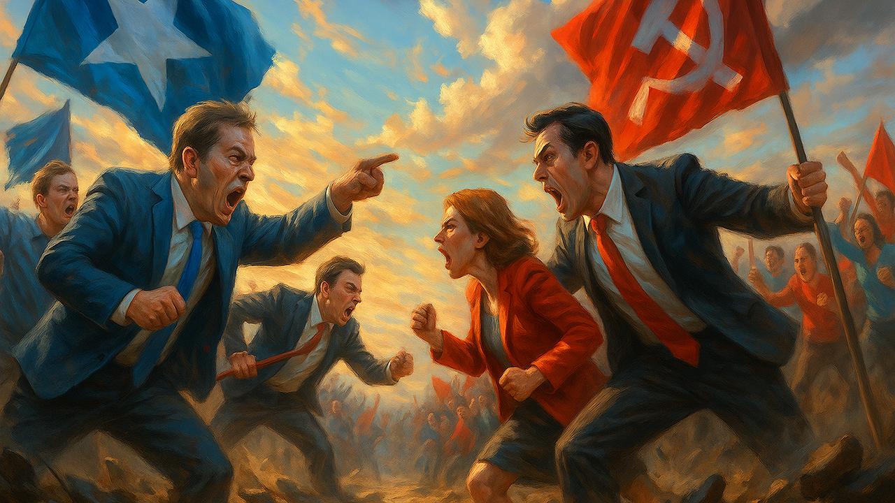 Kulturkampf: Symbolische Darstellung des politischen Konflikts