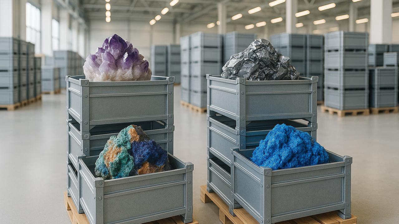 kritische mineralien: Symbol für Versorgungssicherheit
