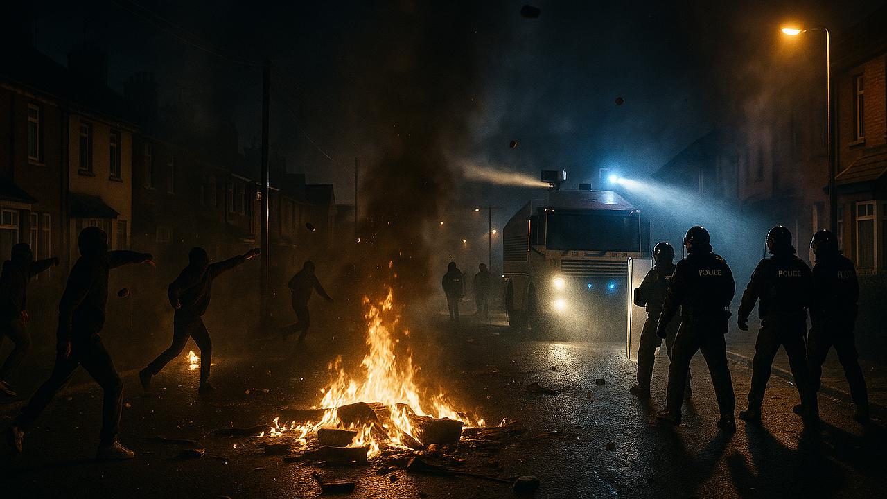 Nordirland: Straßenkampf bei Belfast