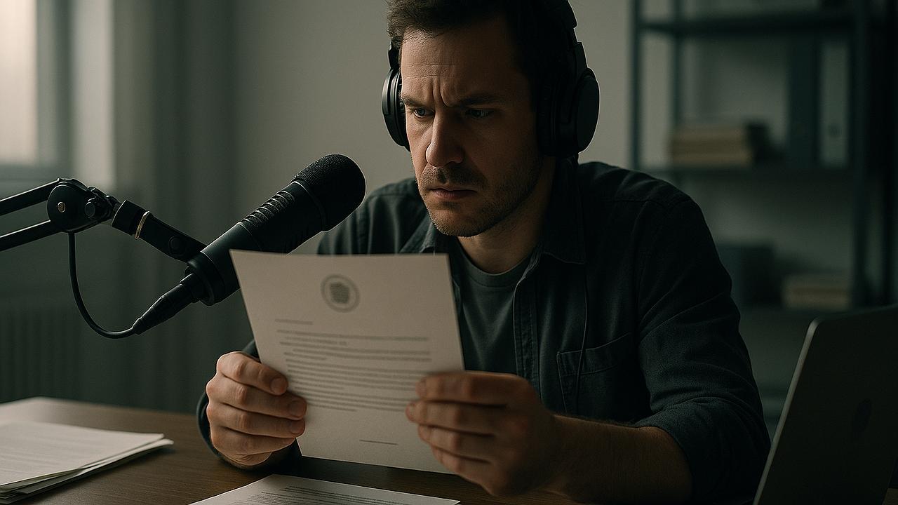 Medienaufsicht: Drohbrief an Podcaster