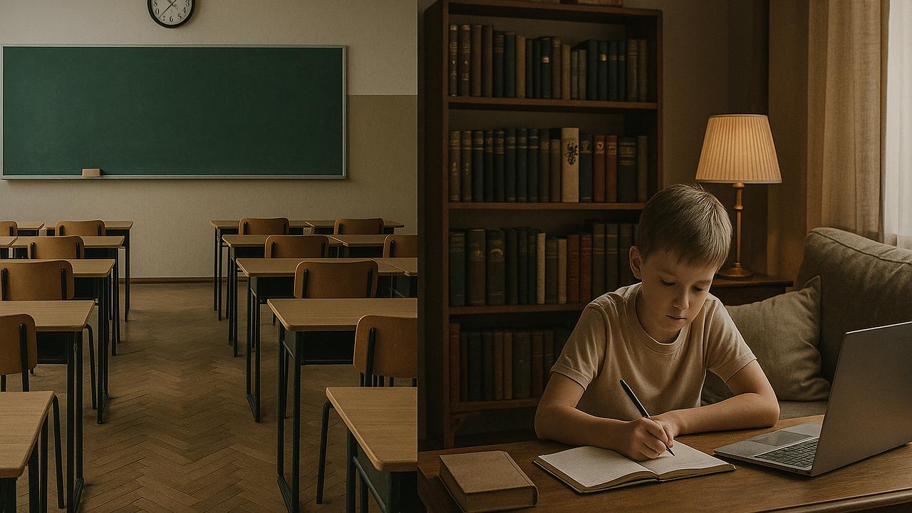 Bildung: Kontrast zwischen Schule und Hausunterricht