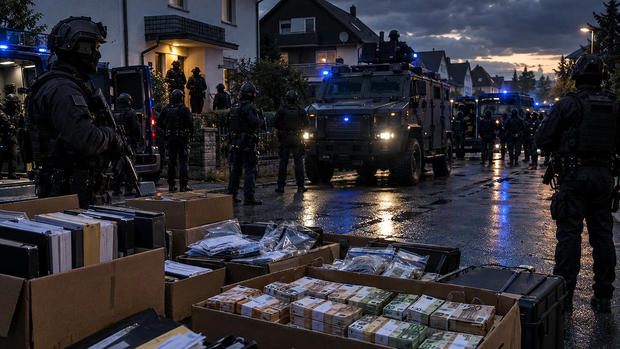 Razzia: Massive Durchsuchungen bundesweit