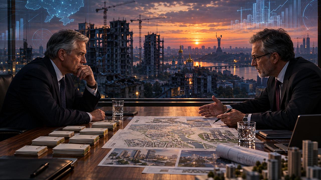 Ukraine: Verhandlungen über Wiederaufbau und Einfluss