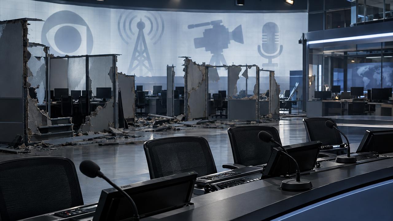 Medienreform: Symbolisches Bild für Debatte um Privatisierung und Pflichtfinanzierung