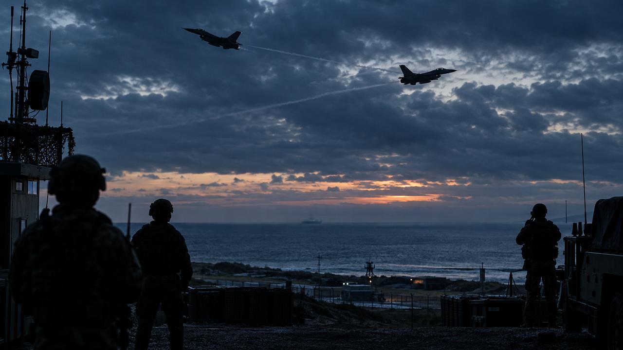 Militär: NATO-Kampfjets über der Ostsee