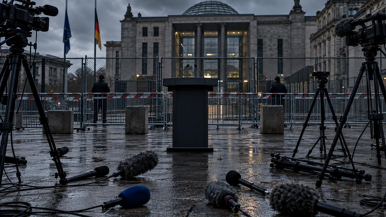 Pressefreiheit: Symbolischer Ausschluss von Journalisten