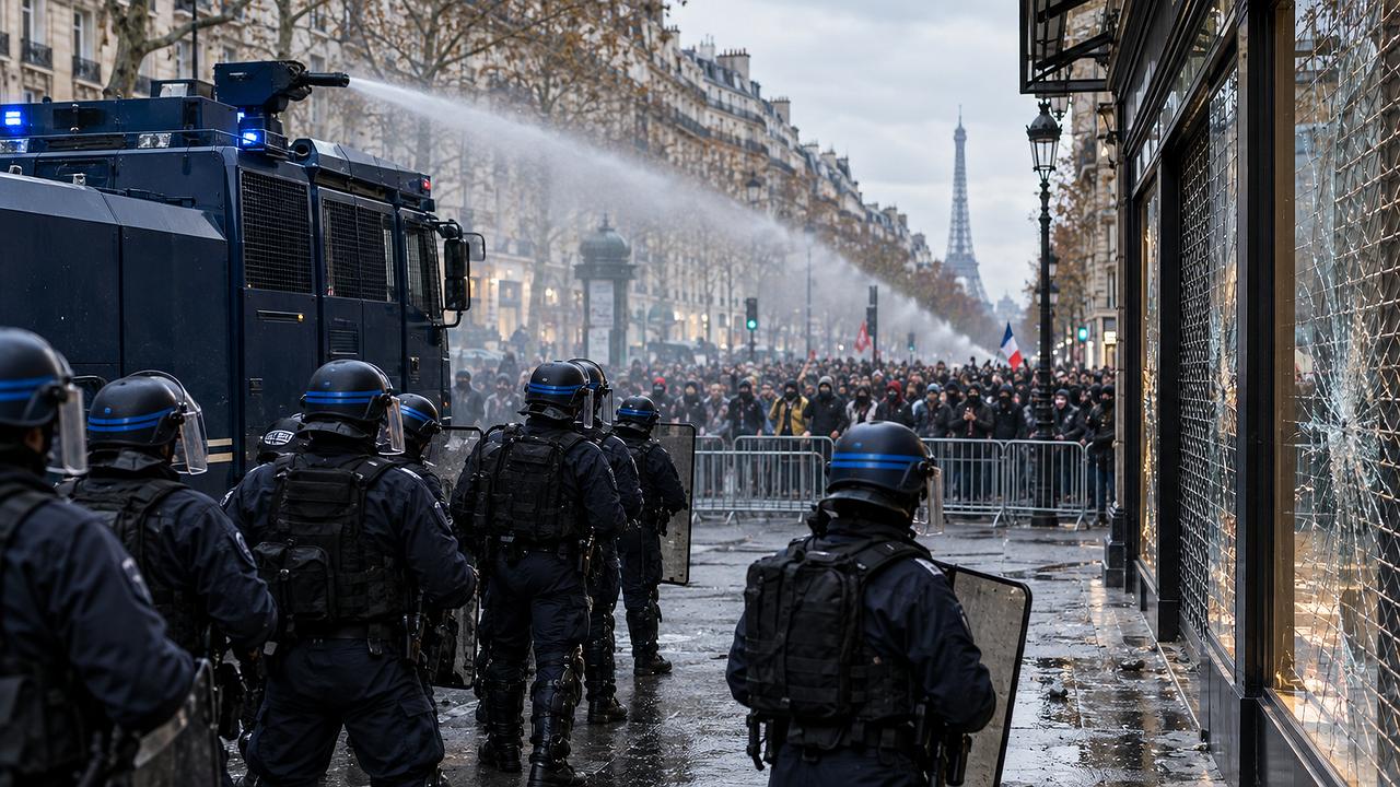 Proteste: Frankreich setzt auf ein massives Sicherheitsaufgebot.