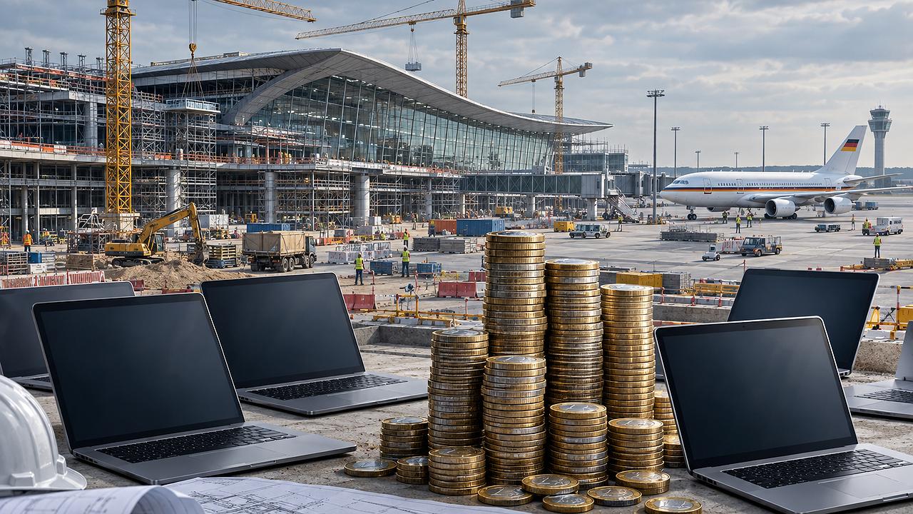 Steuergeld: Prestigeprojekte und ungenutzte Technik belasten öffentliche Haushalte.