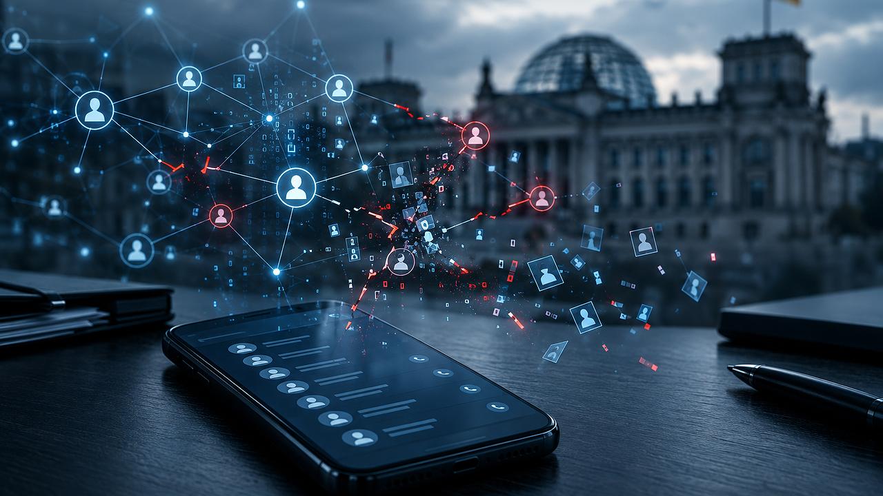 Datenlecks: Öffentlich auffindbare Kontaktdaten gefährden die Geheimhaltung.
