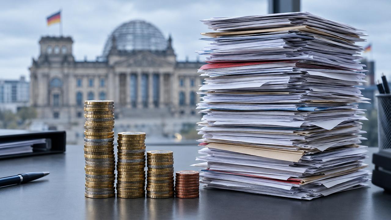 Staatsfinanzen: Wachsende Haushaltslücken bei steigender Zinslast.