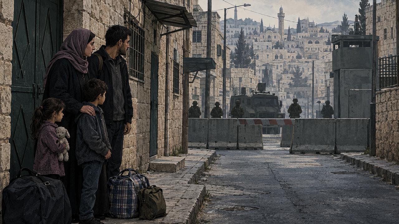 Hebron: Symbolbild zu den Folgen militärischer Abriegelungen für Familien.